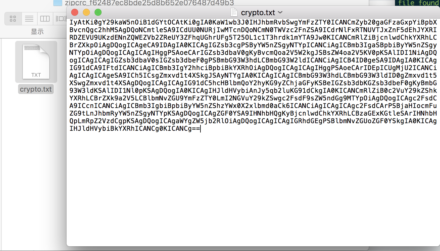 crypto文件内容