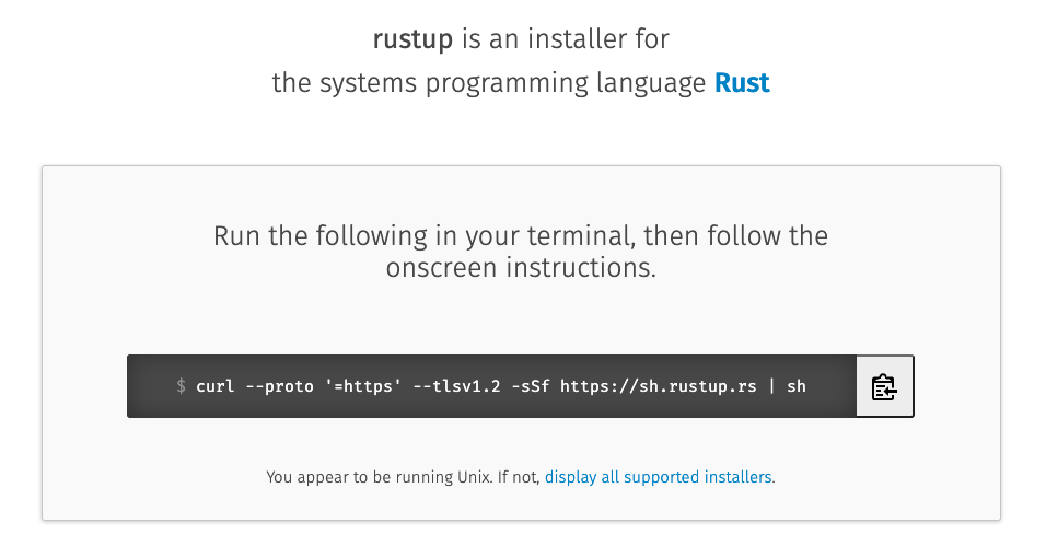 rustup